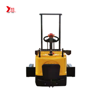 Nouvelle chariot élévateur à palettes électrique tout-terrain Yancha RWD avec déplaceur latéral hydraulique, pneus en polyuréthane, batterie au plomb-acide, capacité de 2 tonnes