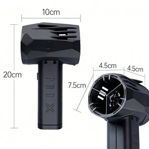 Nouveau Mini X64 <span class=keywords><strong>Pro</strong></span> Version Améliorée Ventilateur Turbo Puissant à Vitesse Variable Continue Balayeuse de Feuilles Charge Rapide 60W Lumière SOS - Product Image 2