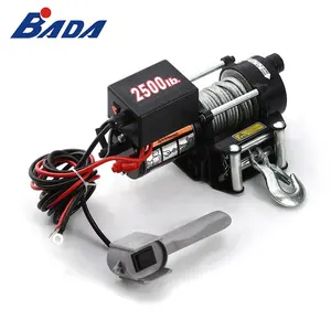 بدى 2500lbs 12V/24V DC سيارة صغيرة رخيصة سلك حبل ونش كهربائي