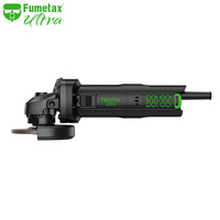 Meuleuse sans fil sans balais Fumetax Industrial 550 watts avec support de moteur à roulements à billes durable, professionnelle pour le bricolage