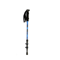 Bâtons de marche télescopiques de montagne ultralégers pour l'extérieur Bâtons de trekking en fibre de carbone