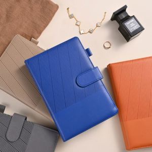 A5 Leather Hardcover Diary <b>Sewing</b> Binding 100 Sheets Custom Logo Options (Gold/Silver/Embossed/Colorful Print) Customizable Size - Product Image 2