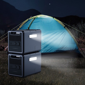 Expandable to 4608Wh LiFePO4 4800W AC <b>Solar</b> <b>Generator</b> MPPT Car Compatible Portable Power Station 800W <b>Solar</b> Input UPS Backup - Product Image 5
