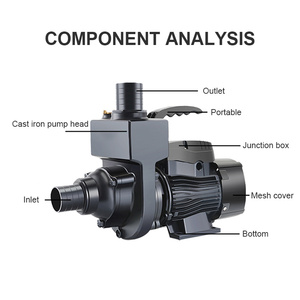 Series Self-Priming Sewage Trash <b>Pumps</b> 0.75kw Household <b>Small</b> Water <b>Pump</b> Energy-Saving Priming - Product Image 1