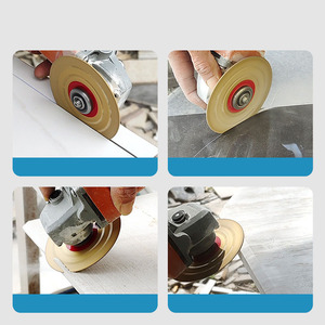 Disques de coupe diamantés pour carreaux de porcelaine, céramique, marbre – Lames fines pour meuleuse d'angle et outils de découpe - Product Image 5