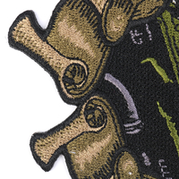 Badges textiles brodés sur mesure, conception personnalisée, patch brodé tactique de vol