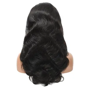 Luxury grade Raw Cambodian Full frontal wig 13*4 and 13*6 with HD lace 200% 220% density for black women
