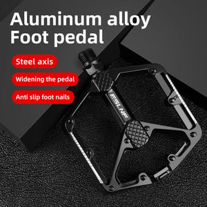 Pedal de <span class=keywords><strong>bicicleta</strong></span> ultraligero ESLNF, Pedal de <span class=keywords><strong>bicicleta</strong></span> de <span class=keywords><strong>montaña</strong></span> de aleación de aluminio, Pedal de eje de acero al cromo-molibdeno - Product Image 4