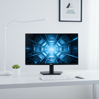 Monitor de Computadora Empresarial Delgado IPS de Alto Rendimiento, Intel I7, Montaje VESA, Mini Estación de Trabajo de Escritorio, Monitor de Oficina Anti-Luz Azul