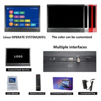 Fournisseur vérifié AG, téléviseur LED LCD HD FHD portable d'extérieur, Bluetooth, USB, ISDB, batterie, télévision haute définition