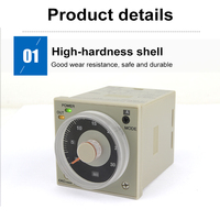 Relay Timer Tampilan Digital H3CR-A 11 Kaki AC110V-220V DC24 Relay
