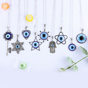 Necklace with pendant amulet lucky protection, <span class=keywords><strong>Kabbalah</strong></span>, Adjustable, against the evil eye jewelry, gift - Product Image 1
