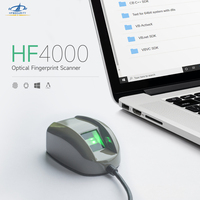 HFSecurity HF4000 |   Escáner de Huellas Dactilares Óptico de Doble Interfaz USB Android Linux con SDK Gratuito para Telecomunicaciones y Banca