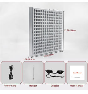 Pannello sospeso per trattamento della luce a infrarossi 45W pannello luminoso rosso quadrato con luce rossa - Product Image 5