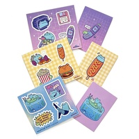 Feuilles d'autocollants personnalisés prédécoupés, faciles à décoller, imperméables, auto-adhésives en PVC, motifs personnalisés pour l'étiquetage des emballages de produits