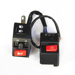 Interruptor de Manillar de Motocicleta al por Mayor, Kit de Control de Interruptor Izquierdo y Derecho para Scooter ZY125 Lingying 150 - Product Image 3