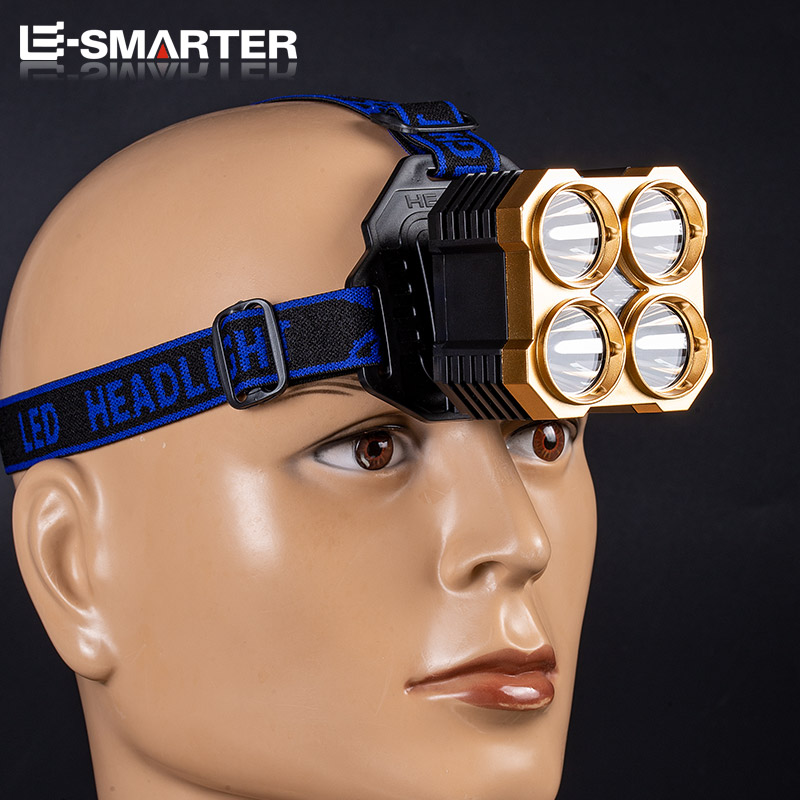 Многофункциональные регулируемые портативные светодиодные фонари с зарядкой от Usb для кемпинга, водонепроницаемый подвижный Головной фонарь