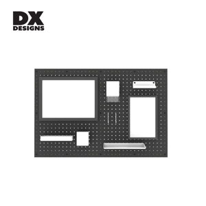 Houten frame-prikbord met kurkbladoppervlak voor het weergeven van memo's en reclame - Product Image 3