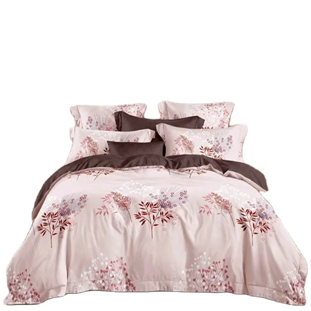 Chinese manufacturer custom print bedding article beds sheet set