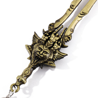 God of War 4 Chaos Blade Großes Messer Schlüsselanhänger Queye Axt Maske Zinklegierung Anhänger Geschenk für Fans
