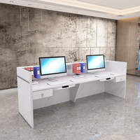 Personnalisé minimaliste et luxueux Art danse formation classe entreprise réception bureau Boutique bureau caissier comptoir de bar