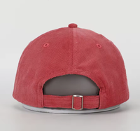Gorra de Béisbol de Pana con Logotipo Bordado Personalizado BSCI OEM, Gorra de Alta Calidad de 6 Paneles para Hombre y Mujer, Gorras de Pana