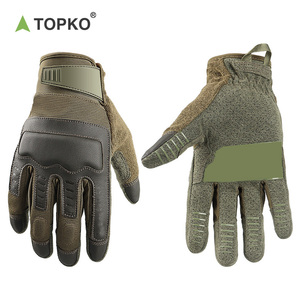 Gants de vélo TOPKO pour hommes, à doigts entiers, résistants à l'usure, respirants, antidérapants, pour la montagne et le cyclisme - Product Image 3