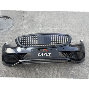 <span class=keywords><strong>2015</strong></span>-2018 para Mercedes Benz Clase C 205 rejilla de parachoques delantero usada para C200L <span class=keywords><strong>Maybach</strong></span> All Black Grille para Mercedes Benz - Product Image 2