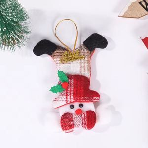 Low MOQ Custom Mini Fabric <b>Christmas</b> Bells Ornaments - <b>Reindeer</b>/Santa Holiday Event Decor - Product Image 3