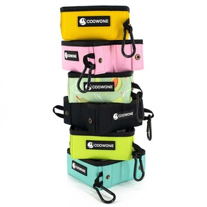 Kantong Camilan Anjing dengan Logo Kustom OEM, Mangkuk Anjing Lipat Portabel dari Silikon, Tempat Makan Hewan Peliharaan untuk Perjalanan Luar Ruangan dengan Carabiner - Product Image 2