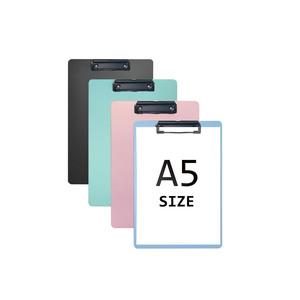 4 viên nhựa 6x9 inch với kẹp thấp, máy tính bảng nhiều màu phù hợp cho học sinh, giáo viên, bác sĩ và y tá. - Product Image 1