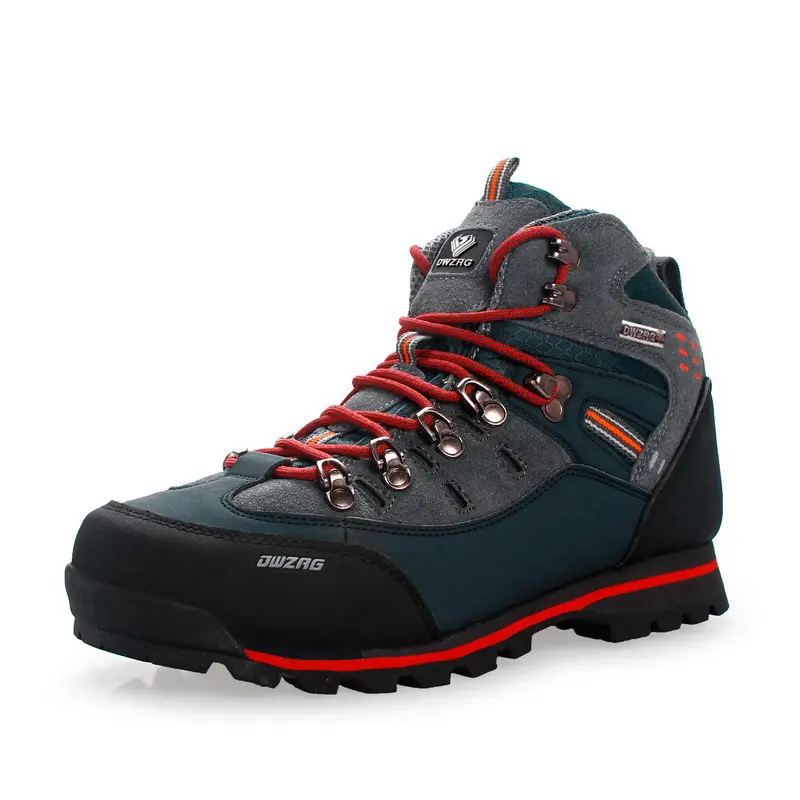 Outdoor fashion Lightweight sports waterproof breathable men's hiking shoes large size