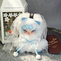 Ziva Phantom Veil Galerie Série Vinyle En Peluche Boîte Aveugle Anime Figure Poupée Sombre Esthétique Art Jouet Cadeau Pendentif En Gros 1/6 Échelle