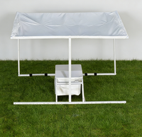 Catamaran gonflable électrique de sport en gros, imperméable, avec pare-soleil, montage rapide sans outils, structure connectée, pour 2 à 4 personnes