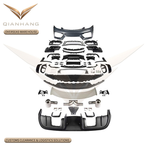 Kit carrosserie PP style <span class=keywords><strong>GT4</strong></span> pour <span class=keywords><strong>Porsche</strong></span> <span class=keywords><strong>718</strong></span> <span class=keywords><strong>Cayman</strong></span> Boxster 982 982C 2016-2023, pare-chocs avant et arrière, amélioration extérieure - Product Image 1