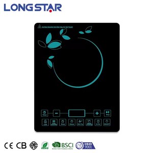 Cocina <span class=keywords><strong>de</strong></span> Inducción Eléctrica <span class=keywords><strong>de</strong></span> un Solo Quemador, 2200W, Calentamiento Rápido, Carcasa <span class=keywords><strong>de</strong></span> Plástico, Estándar EU/US, para Uso Comercial y Doméstico - Product Image 5