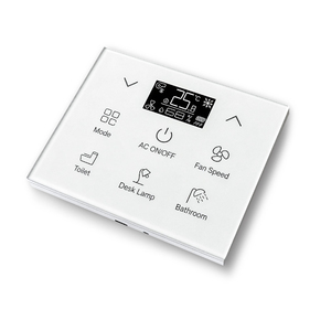 Pannello Interruttore Luce Intelligente KNX Touch, Installazione a Incasso EU, Controllo Luci per Camere d'Albergo, Sistema di Domotica - Product Image 4