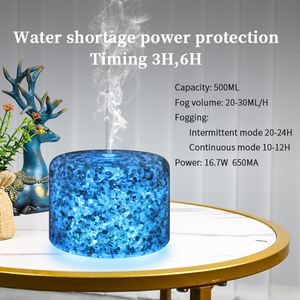 Mới điều khiển từ xa 500ml hương thơm tạo độ ẩm Himalaya Muối đèn tinh dầu khuếch tán siêu âm - Product Image 4