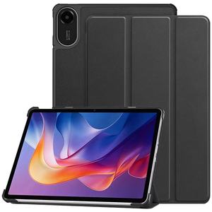 Fábrica al por mayor de lujo de cuero PU Tri-fold Stand Smart Flip Tablet Cover Case para Xiaomi 2025 <span class=keywords><strong>Redmi</strong></span> <span class=keywords><strong>Pad</strong></span> SE <span class=keywords><strong>Redmi</strong></span> <span class=keywords><strong>Pad</strong></span> 2 - Product Image 2
