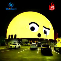 Panel de Video LED Esférico Grande Personalizable P5 de 8m para Exteriores, Pantalla LED Esférica para Planetarios, Fabricantes y Proveedores
