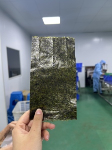 Alga <span class=keywords><strong>Nori</strong></span> Orgánica Seca de Grado Restaurante, <span class=keywords><strong>Nori</strong></span> Yaki, Alga Tostada para Onigiri, OEM, Venta al por Mayor, Marca Privada, Grado Premium Crujiente - Product Image 6