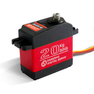Servo <span class=keywords><strong>DS3218</strong></span> <span class=keywords><strong>PRO</strong></span> de 20 kg, Alto Torque y Alta Velocidad - Product Image 1