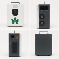 Station d'alimentation solaire portable 1 kWh, 0,5 kW, onde sinusoïdale pure, batterie LiFePO4 intégrée pour utilisation hors réseau à domicile