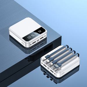 Nuevo Mini Power Bank de 10W de Salida, 20000mAh/10000mAh, Pantalla Digital, Cable Integrado, Banco de Energía Portátil - Product Image 6