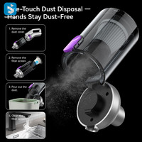 Aspirateur sans fil portable 3 en 1 pour voiture, aspirateur à main puissant, aspiration puissante 20000pa, mini aspirateur sans fil pour véhicule