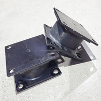 Amortiguador de Vibraciones de Goma y Metal de 180*180*100mm para Control de Vibraciones y Ruido en Maquinaria, Certificado ISO9001, SGS, FDA