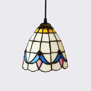 Rétro <span class=keywords><strong>Baroque</strong></span> pour <span class=keywords><strong>Salon</strong></span> suspension lampe Éclairage led suspension décorative Vitrail Abat-jour <span class=keywords><strong>Lustre</strong></span> Tiffany - Product Image 4