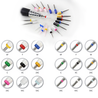 Ensemble de forets à ongles en céramique pour cuticules, Offre Spéciale, plusieurs formes, 3/32