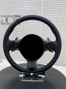 Volante Modificado para <span class=keywords><strong>Subaru</strong></span> <span class=keywords><strong>WRX</strong></span> <span class=keywords><strong>STI</strong></span> Forester XV Crosstrek <span class=keywords><strong>Impreza</strong></span> Legacy Outback Ascent, Accesorios Interiores de Fibra de Carbono - Product Image 4