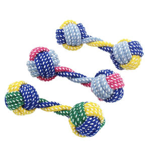 Wholesale Cartoon Colorful TPR <b>Dog</b> Chew <b>Toy</b> Durable Bite-Resistant Rope with Squeaky Feather - Product Image 3